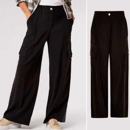 Soft Tailored Cargo Trousers