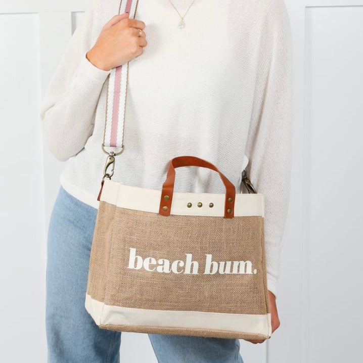 Beach Bum Jute Crossbody Bag