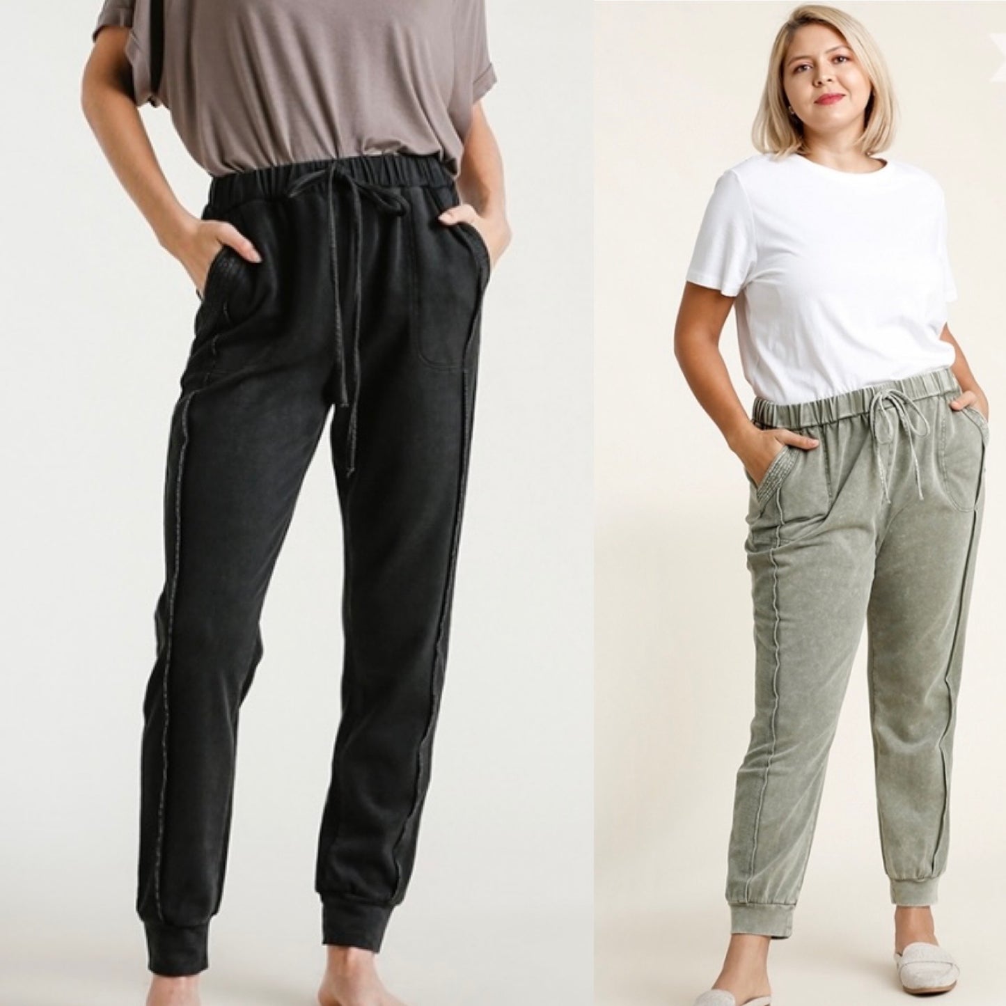 Mineral Wash Joggers
