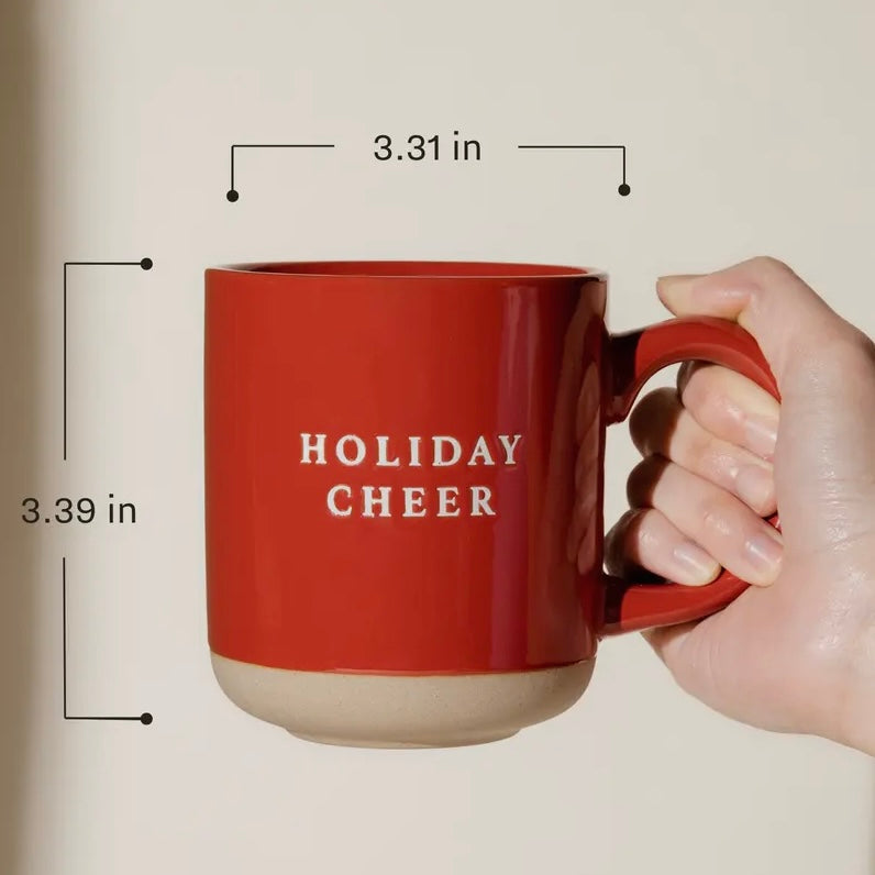 Holiday Cheer Stoneware Mug