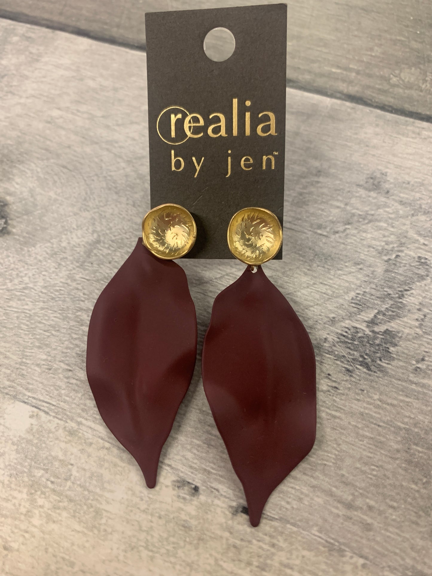 Fall Petal Earrings