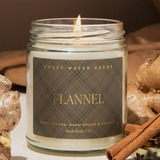 Flannel 9 oz Soy Candle