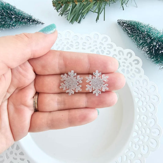 Snowflake Studs