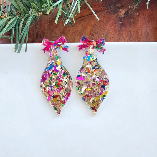 Christmas Ornament Earrings