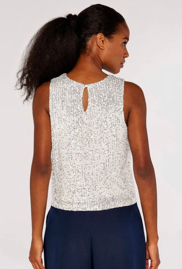 Sequin Shell Top
