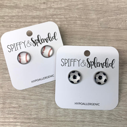 Sports Stud Earrings