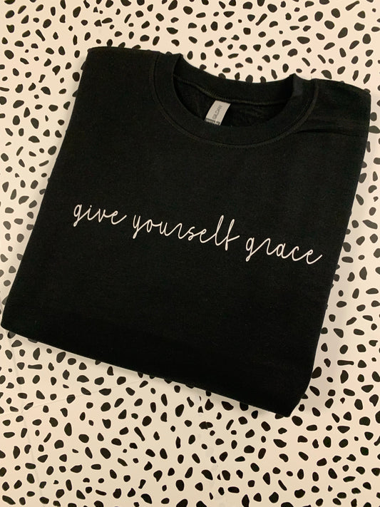 Give Yourself Grace Sweatshirt-2XL