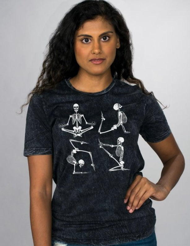 Skeleton Yoga Shirt
