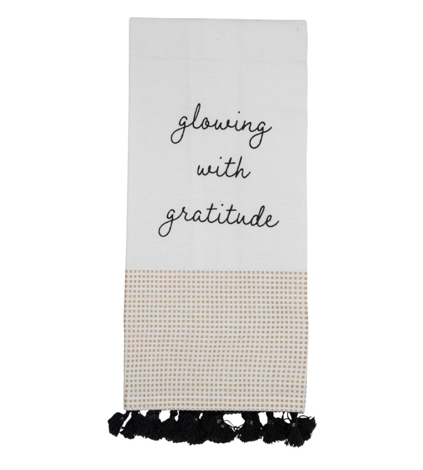 Gratitude Tea Towels-Set of 3