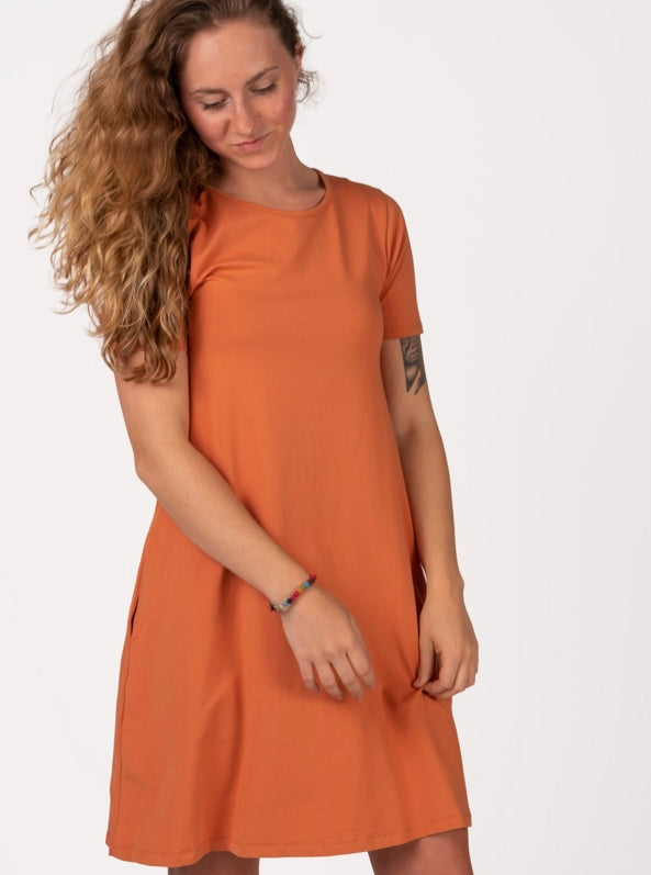 Organic Tee Shirt Dress (S-3X)