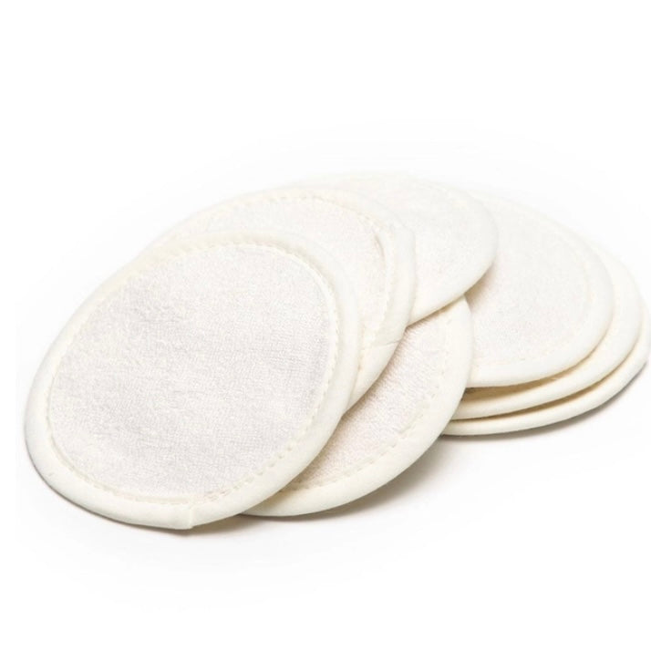 Eco-Friendly Reusable Mini Face Rounds in Ivory