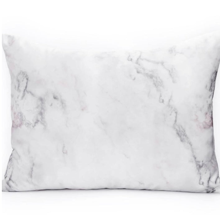 The Satin Pillowcase in Marble