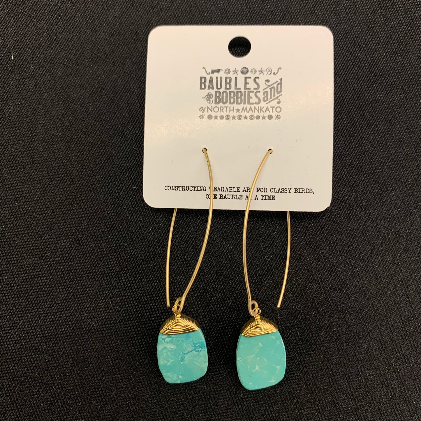 Nimbus Turquoise Earrings