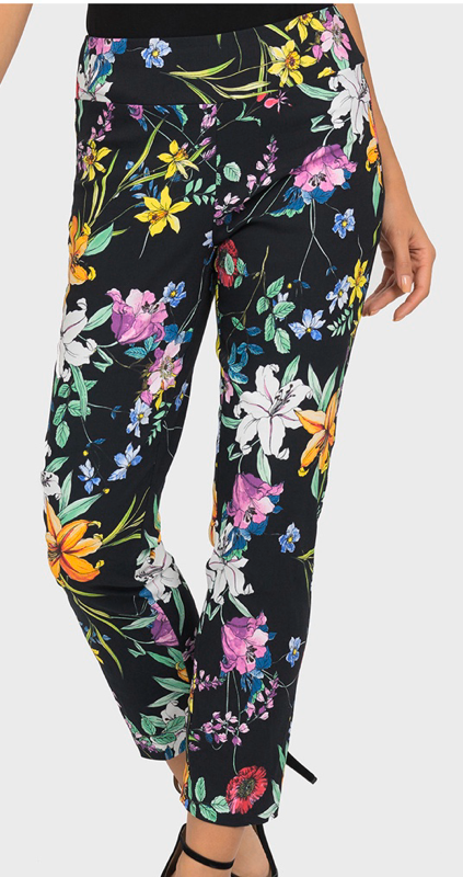 Floral Print Pant-Size 10