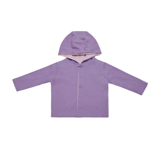 Organic Baby Snap Reversible Jacket-6/9 months