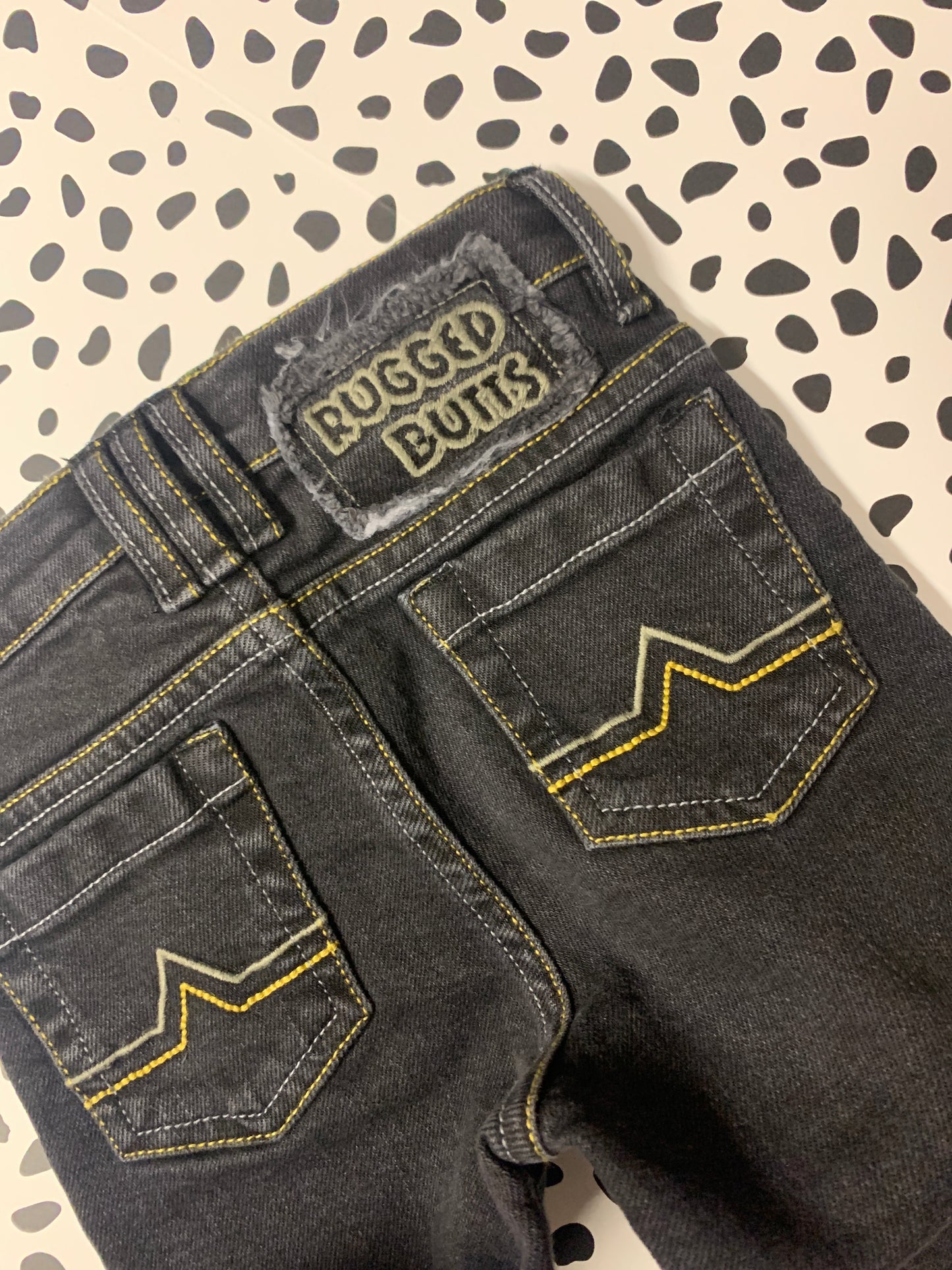 Rocker Black Wash Jeans