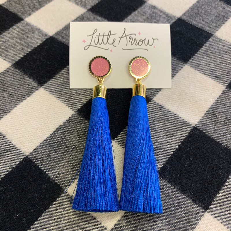 Little Arrow Tassel Earrings