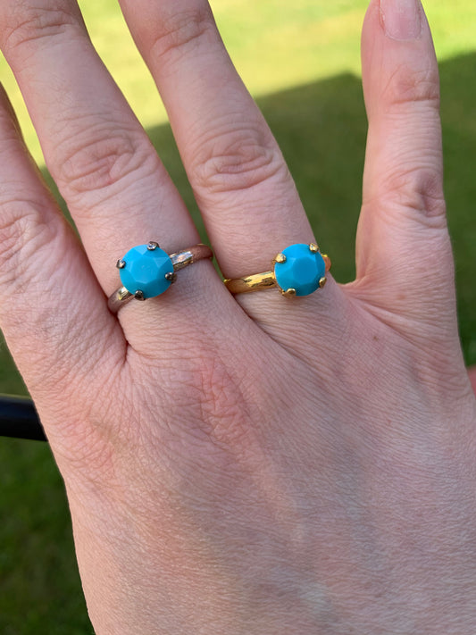 Swarovski Turquoise Ring
